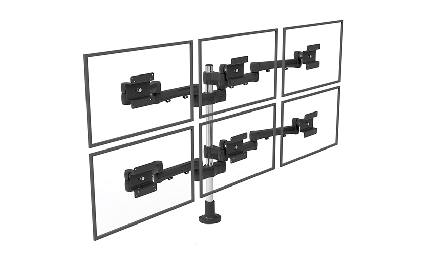 Çoklu Ekran Ayarlanabilir Lcd Monitör Masa Montaj Standı